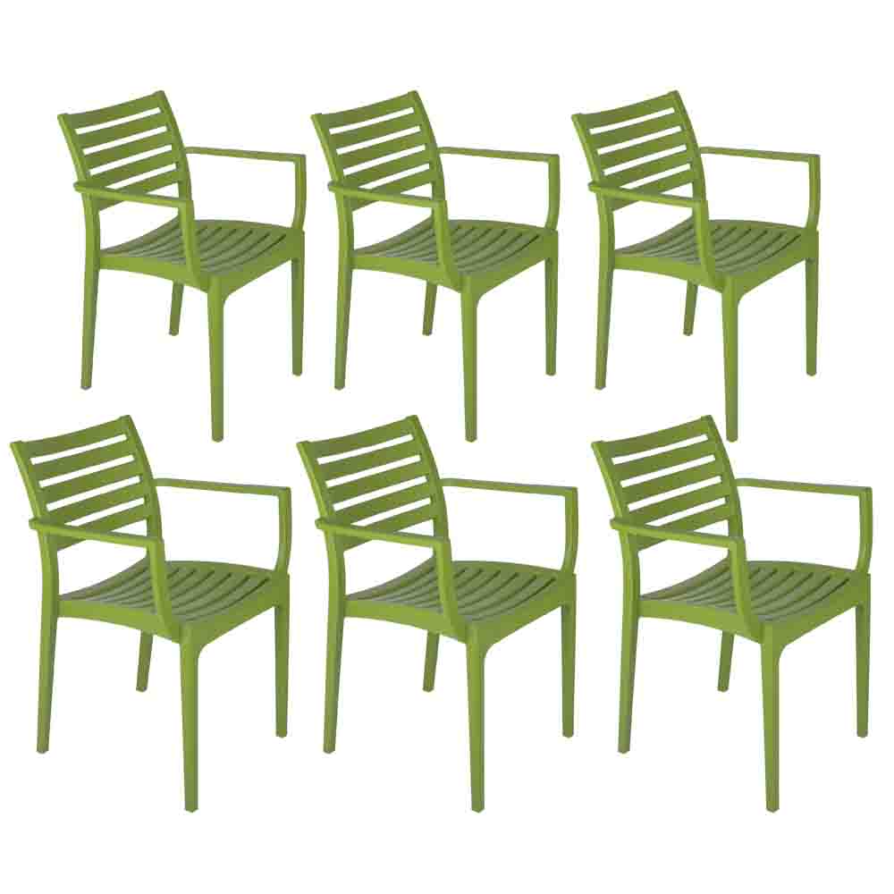 Supreme Empire Plastic With-Arm Chair