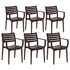 Supreme Empire Plastic With-Arm Chair