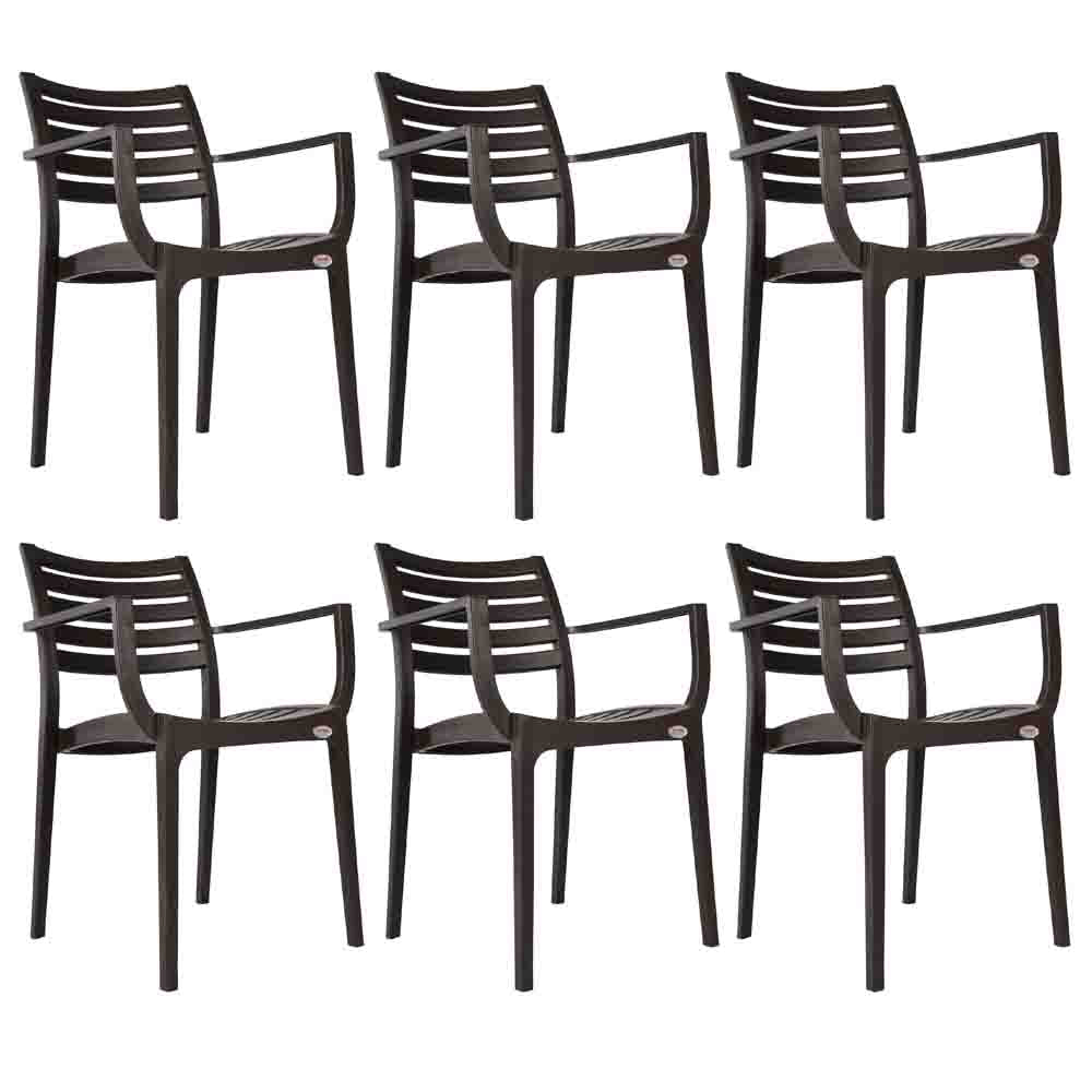 Supreme Empire Plastic With-Arm Chair