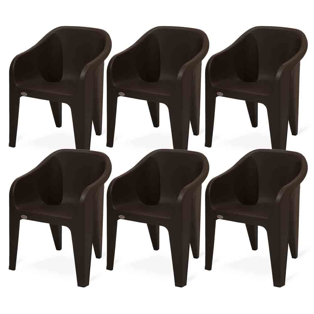 Supreme Futura Plastic With-Arm Chair