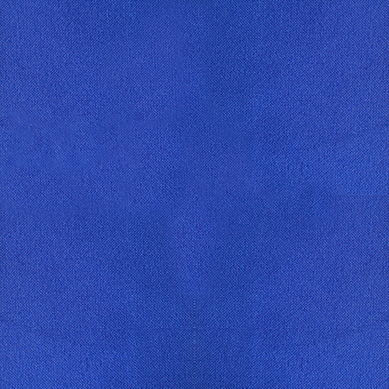 Blue Outdoor Fabric Pillow Plain Shade 05