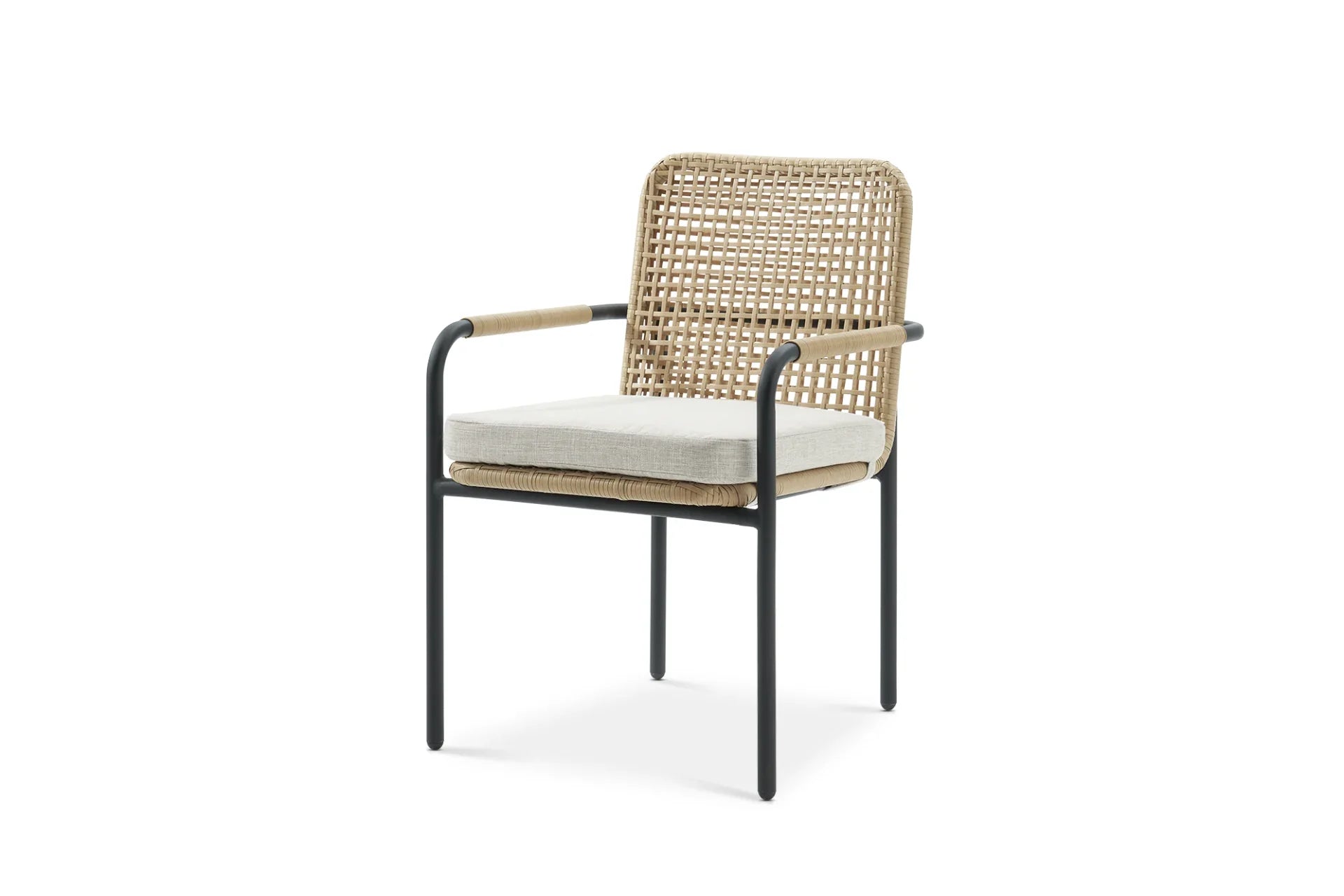 Femia Outdoor Patio Seating Set 2 Chairs Set (Honey)