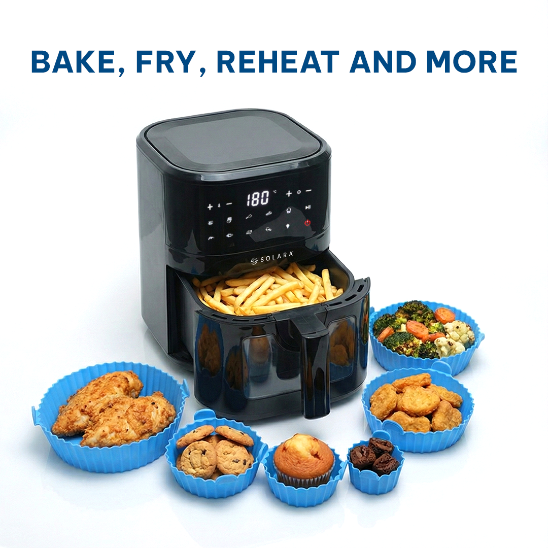 Air Fryer Silicone Basket (Pack of 6)