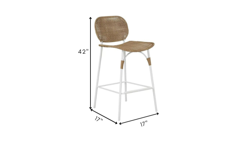 Dupont Outdoor Patio Bar Chair 1 Chair For Balcony