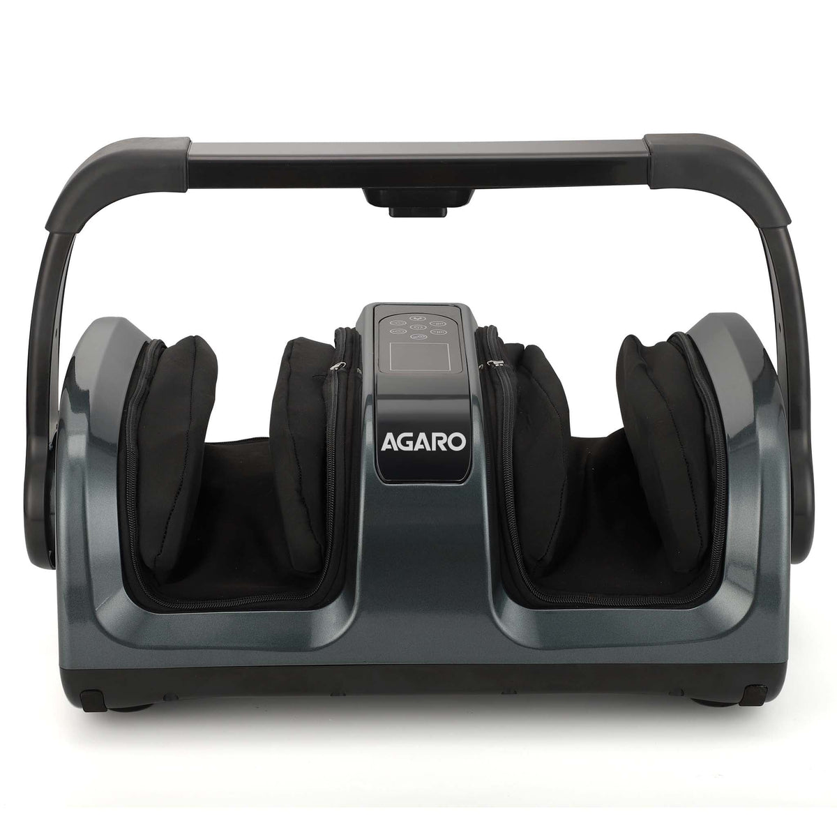 AGARO Royal Air Compression Foot Massager, Shiatsu Foot Massager, Kneading & Rolling Function, Lukewarm Heat, For Pain Relief, Muscle Relaxation & Improving Blood Circulation, Includes Remote Control.
