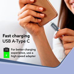 AGARO USB-A to Type C Cable, Unbreakable Braided Cable, 3A Fast Charging, Compatible with All Type C Devices Including S