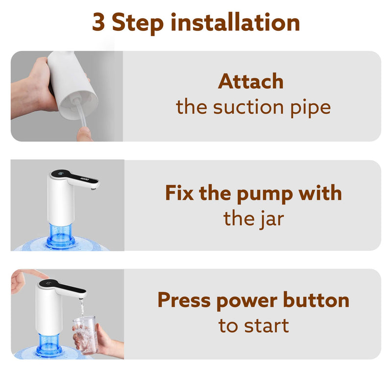 AGARO Electric Water Dispenser Pump, Automatic Water Dispenser Pump-5