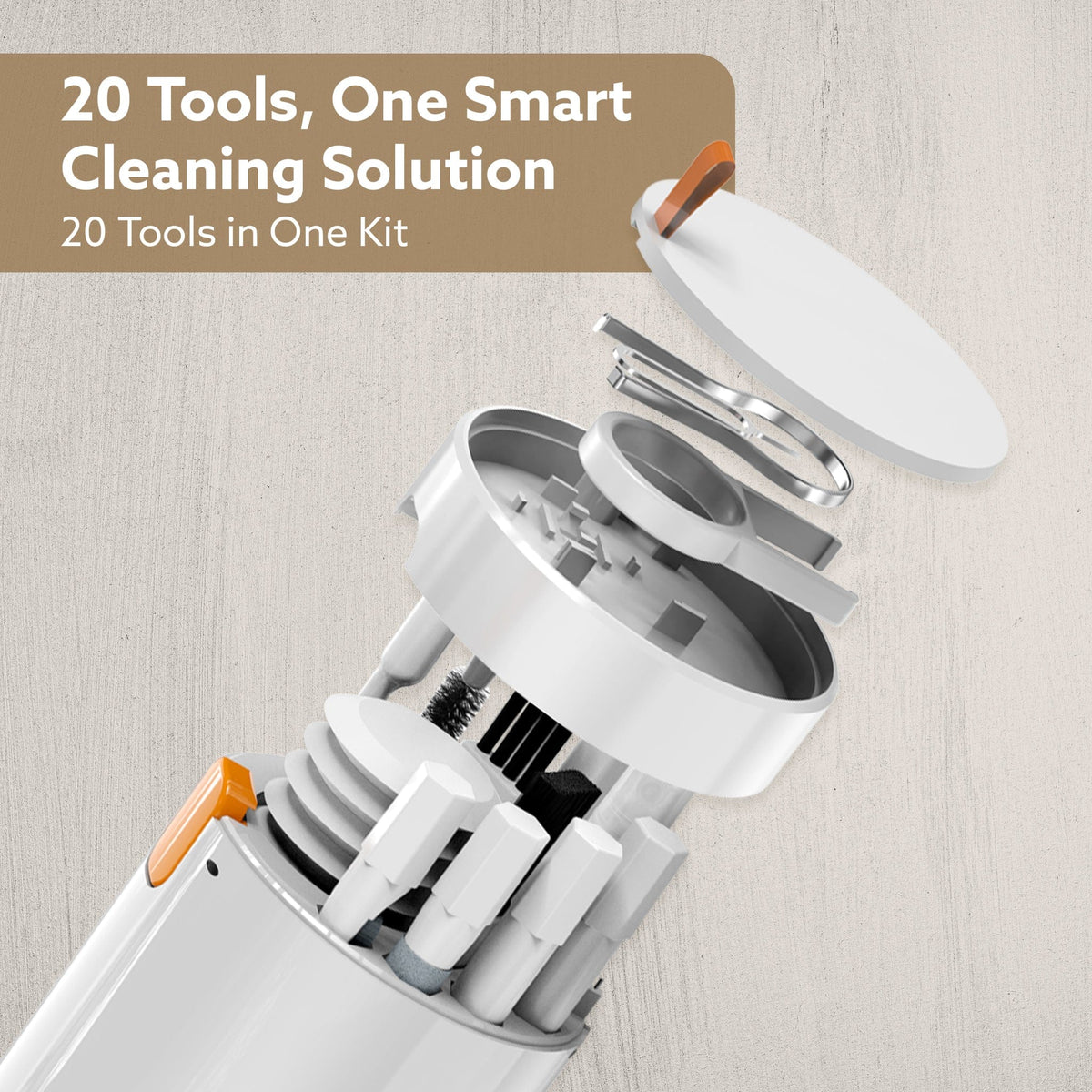 AGARO 20-in-1 Cleaning Kit CK1417-4