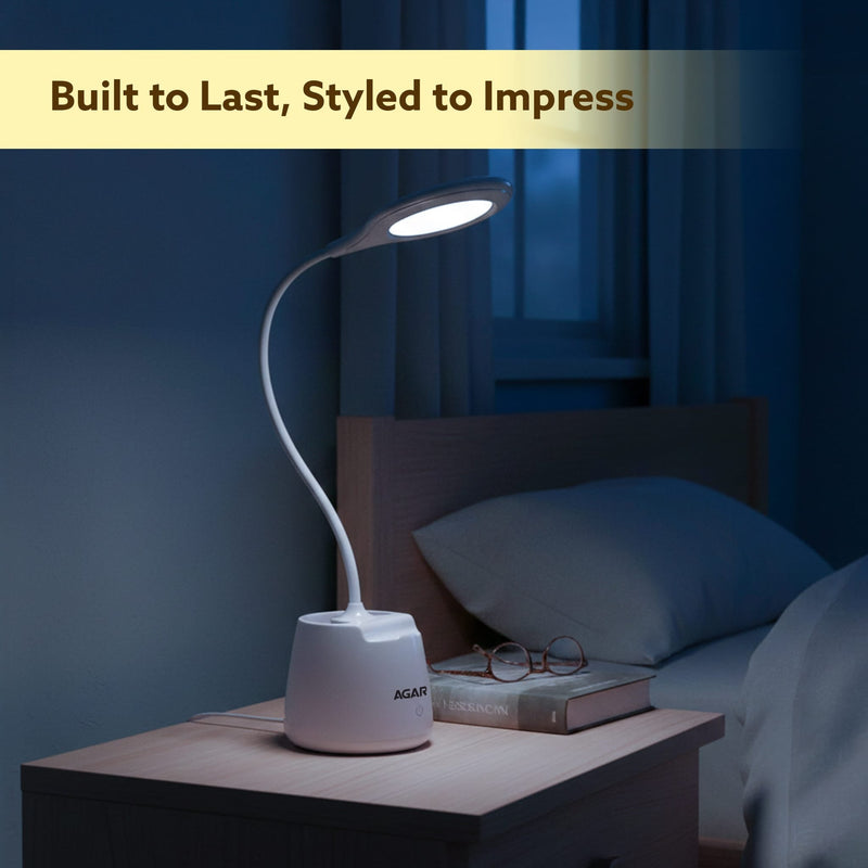 AGARO Regency 5W LED Desk Lamp Rechargeable with Touch Control-7