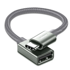 AGARO USB Type C to USB 3.0 OTG Cable, Adapter, Connector, Fast Charging, Data Transfer Speed Up to 10 GBPS, Compatible with Laptops, Tablets, Smartphone and Chargers-1