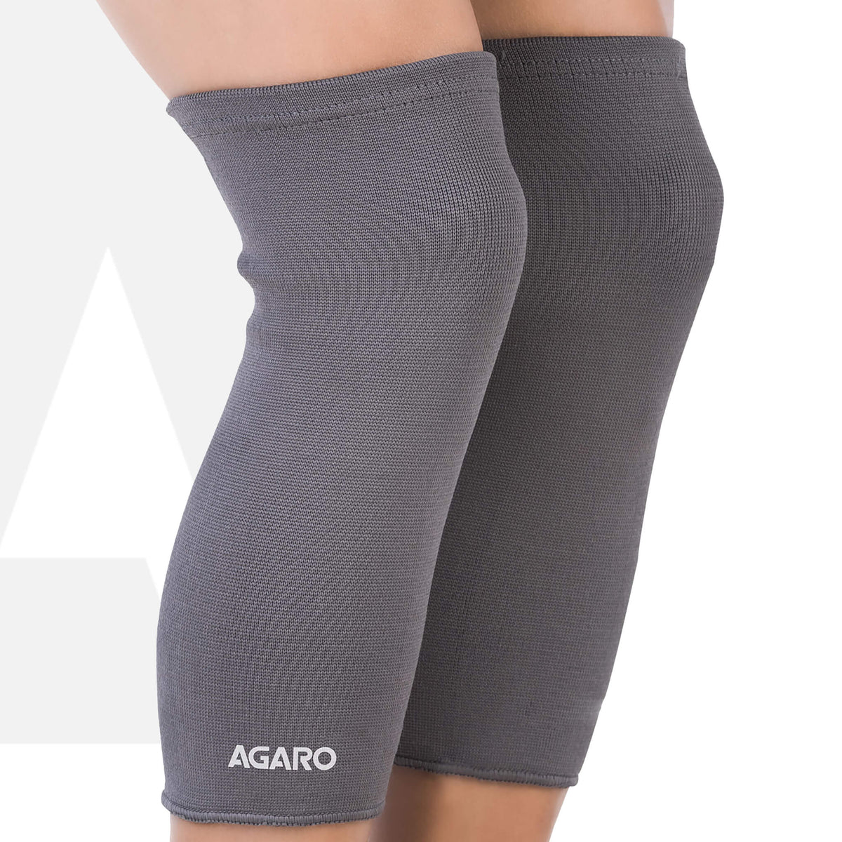 AGARO Tubular Stretchable Knee Cap, Breathable Fabric, Uniform Compression, Relieves Muscle Pain, Joint Pain, Injury Rec