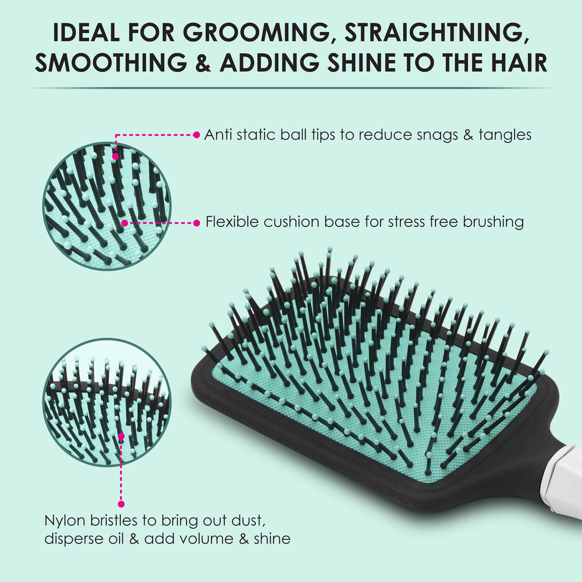 AGARO Paddle Hair Brush