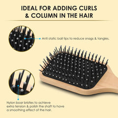 AGARO Paddle Hair Brush