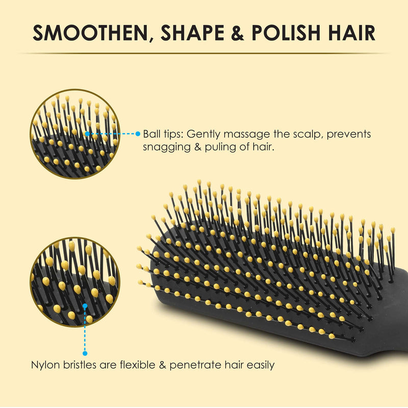 AGARO Flat Hair Brush