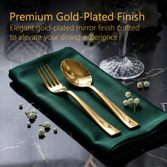 AGARO Regal 24 Pieces Gold Stainless Steel Cutlery Set for Dining Table, Premium Mirror Finish, 6 Tea Spoons, 6 Dinner Spoons, 6 Dinner Forks & 6 Dessert Spoons, Food Grade, Rust Resistant-3