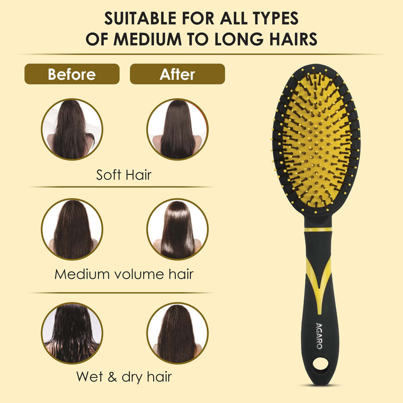 AGARO Cushion Hair Brush