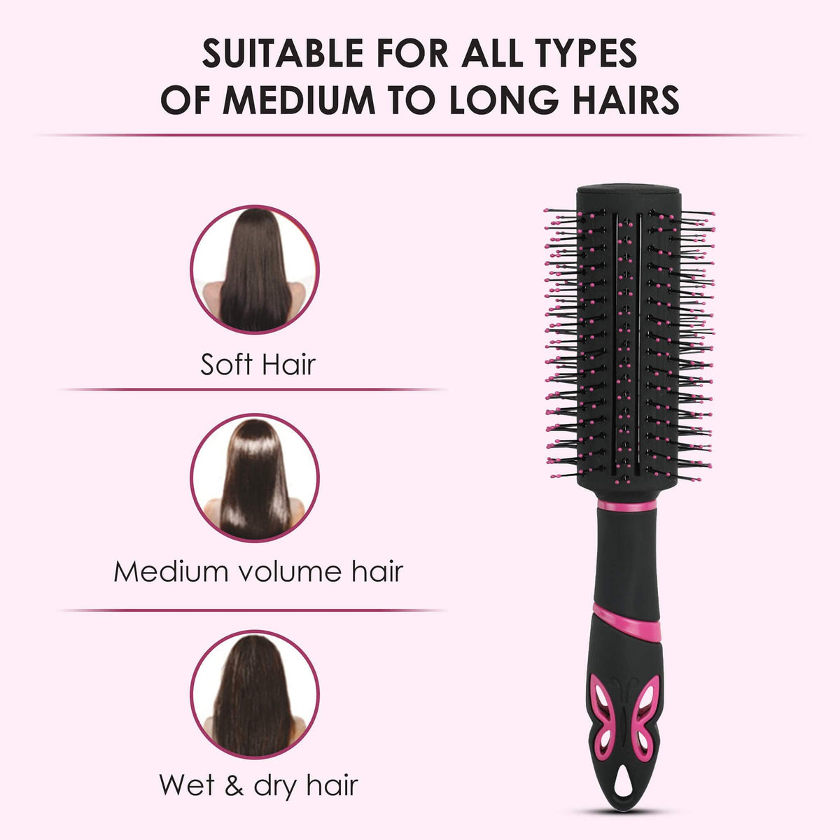 AGARO Round Hair Brush