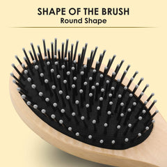 AGARO Wooden Oval Hair Brush