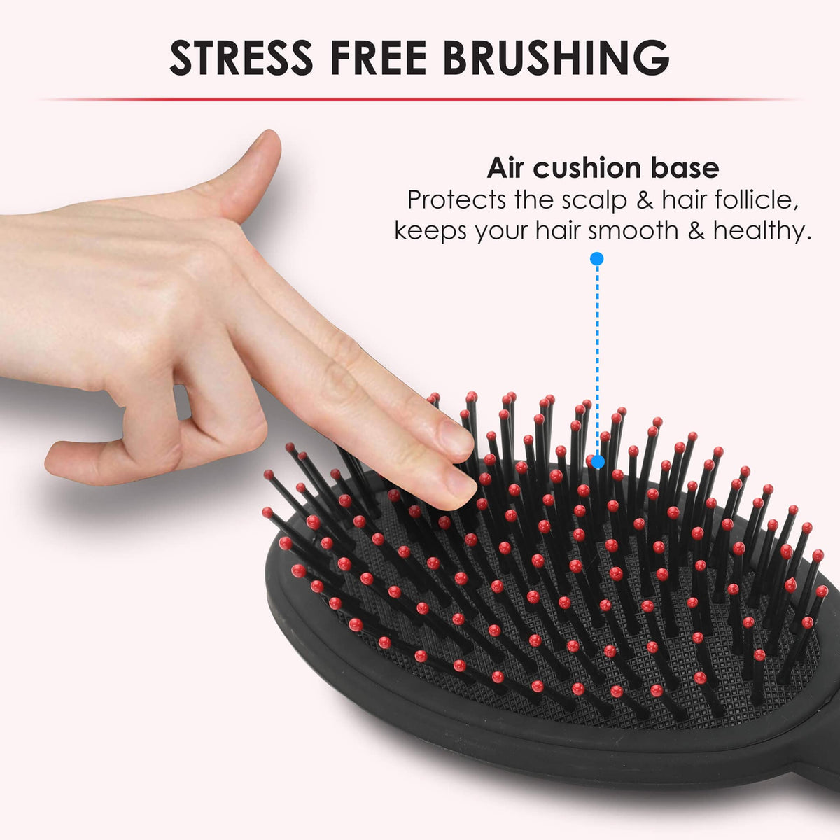 AGARO Cushion Hair Brush