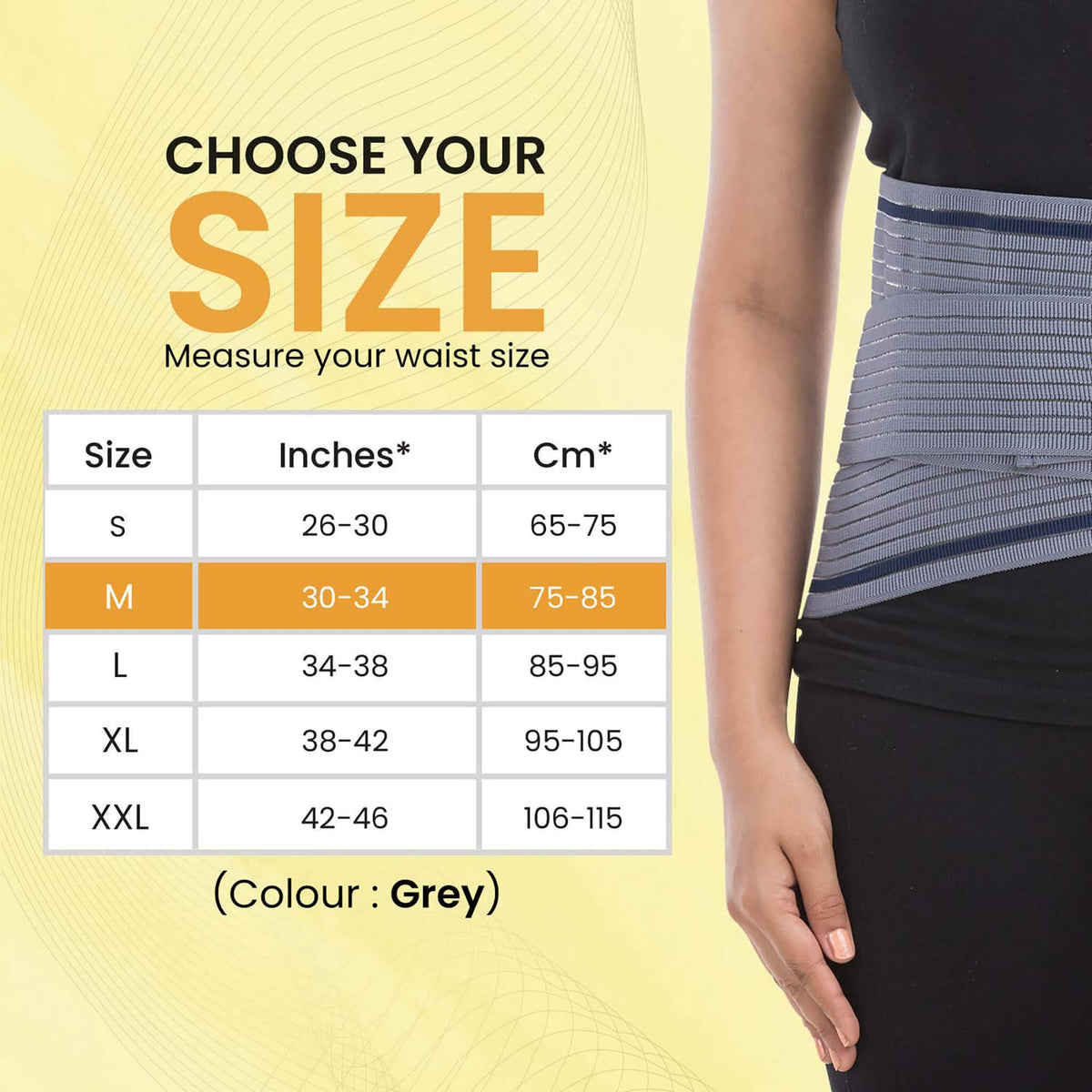 AGARO Lumbo Sacral Belt With Double Strapping, Back Support For the Lumbar Spine, Pain Relief, Back Brace for Men and Wo