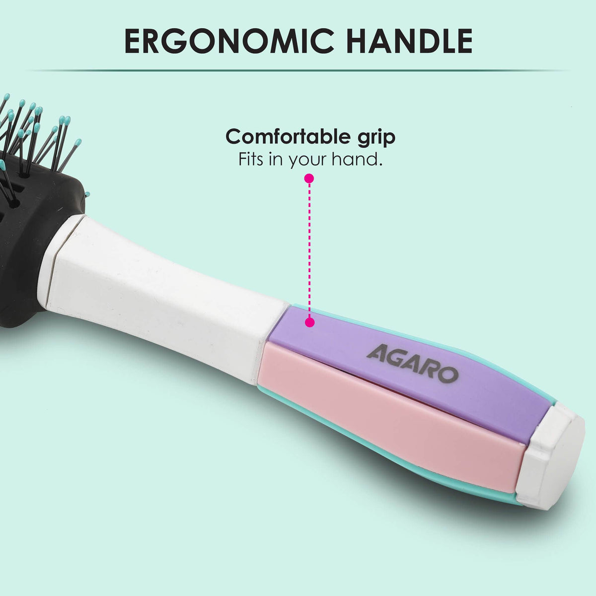 AGARO Round Hair Brush