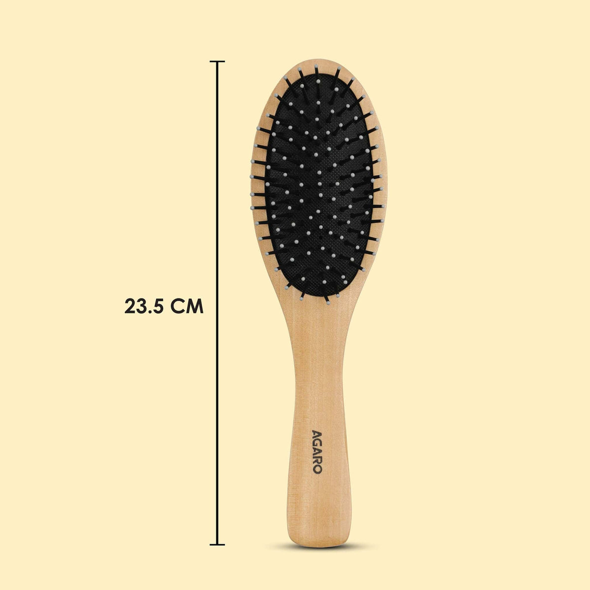 AGARO Wooden Oval Hair Brush