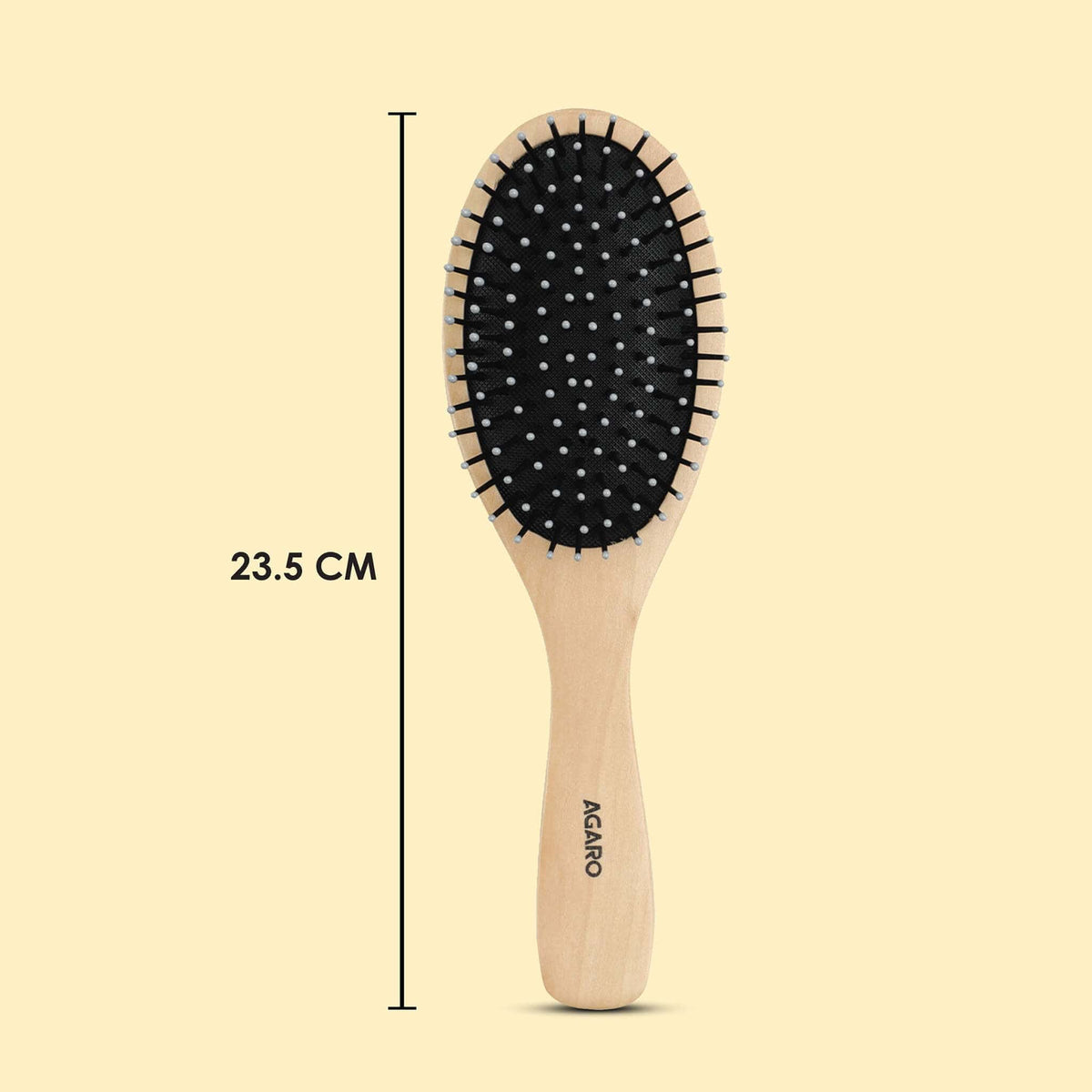 AGARO Wooden Oval Hair Brush