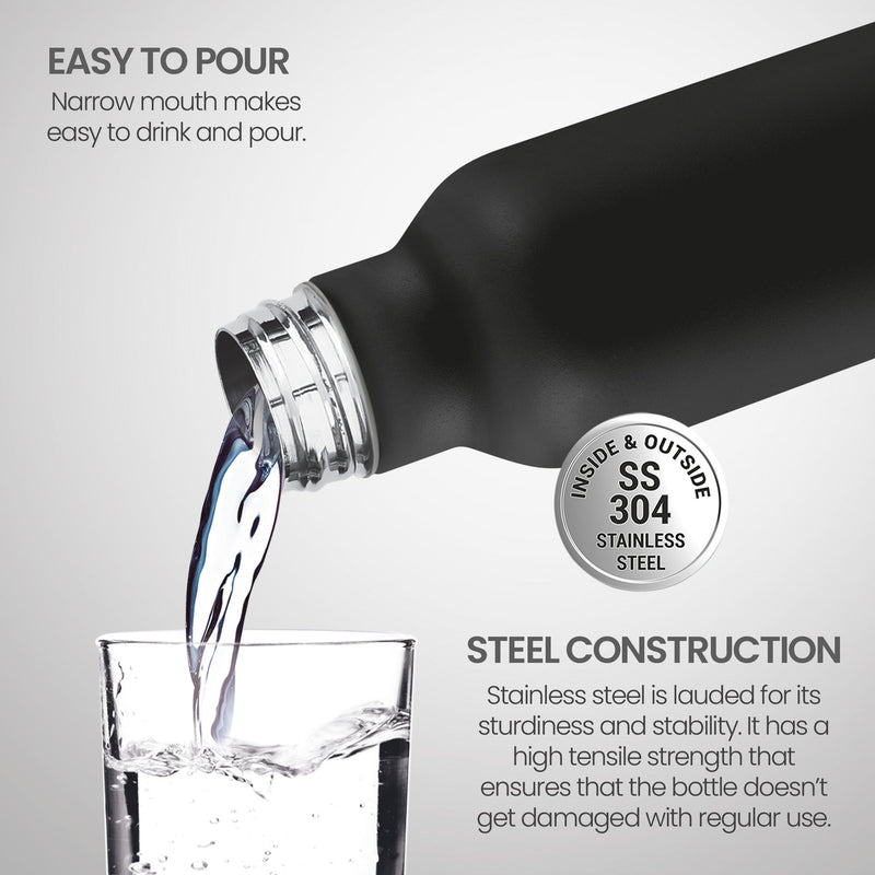 New Smarty Hot and Cold Thermosteel Bottle (Milton)