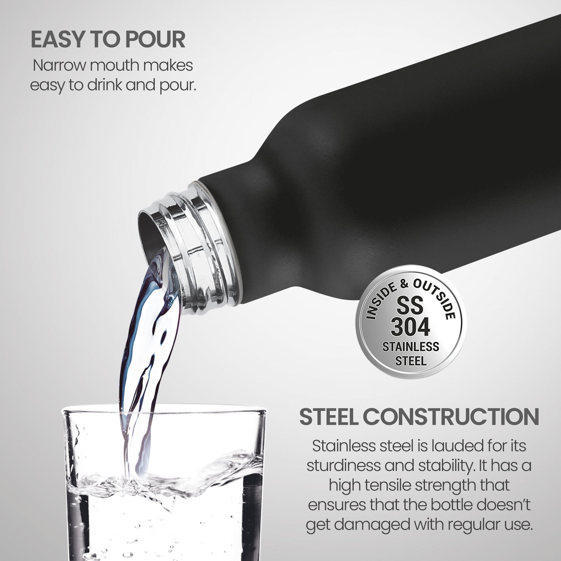 3D Personalized New Smarty Thermosteel Bottle (Milton)