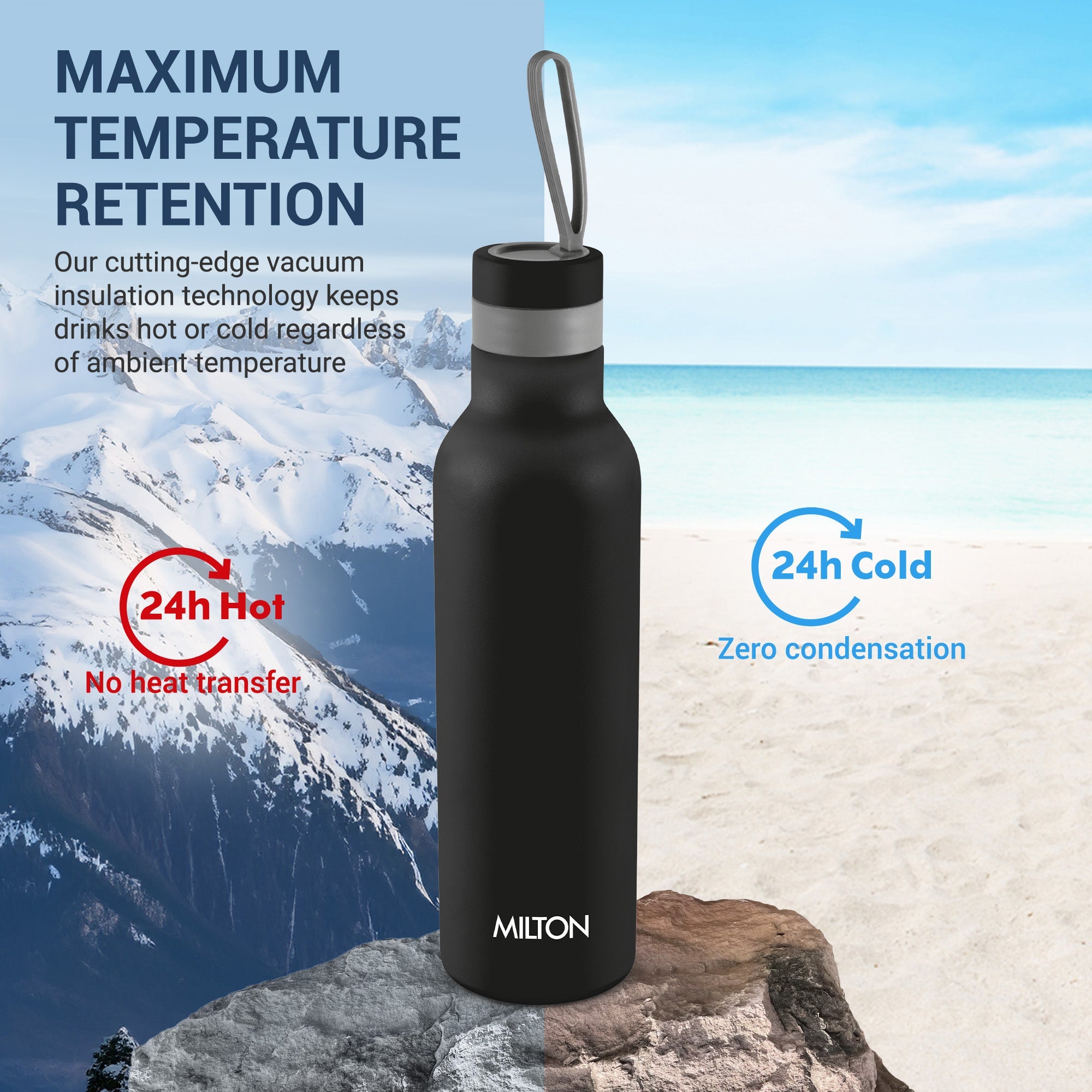 3D Personalized New Smarty Thermosteel Bottle (Milton)