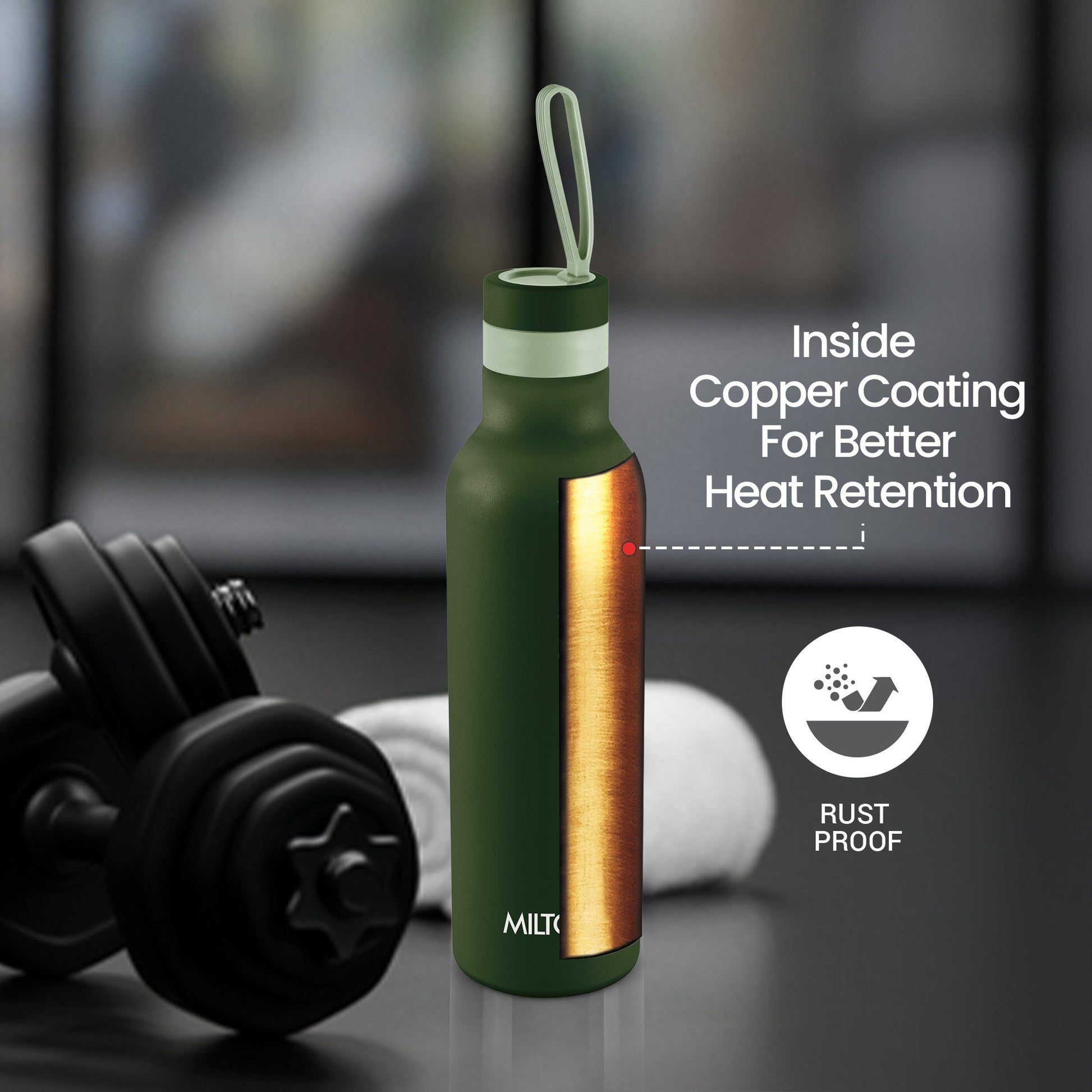3D Personalized New Smarty Thermosteel Bottle (Milton)