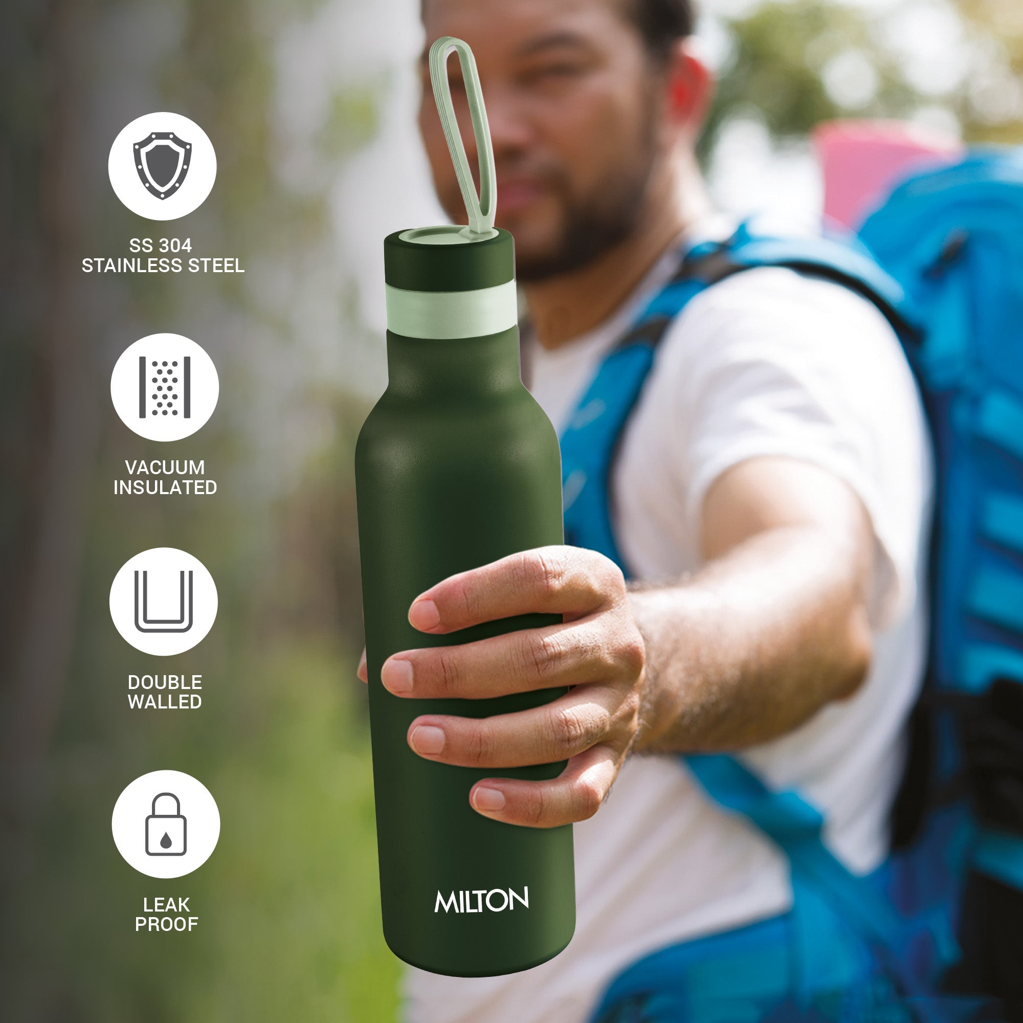 3D Personalized New Smarty Thermosteel Bottle (Milton)
