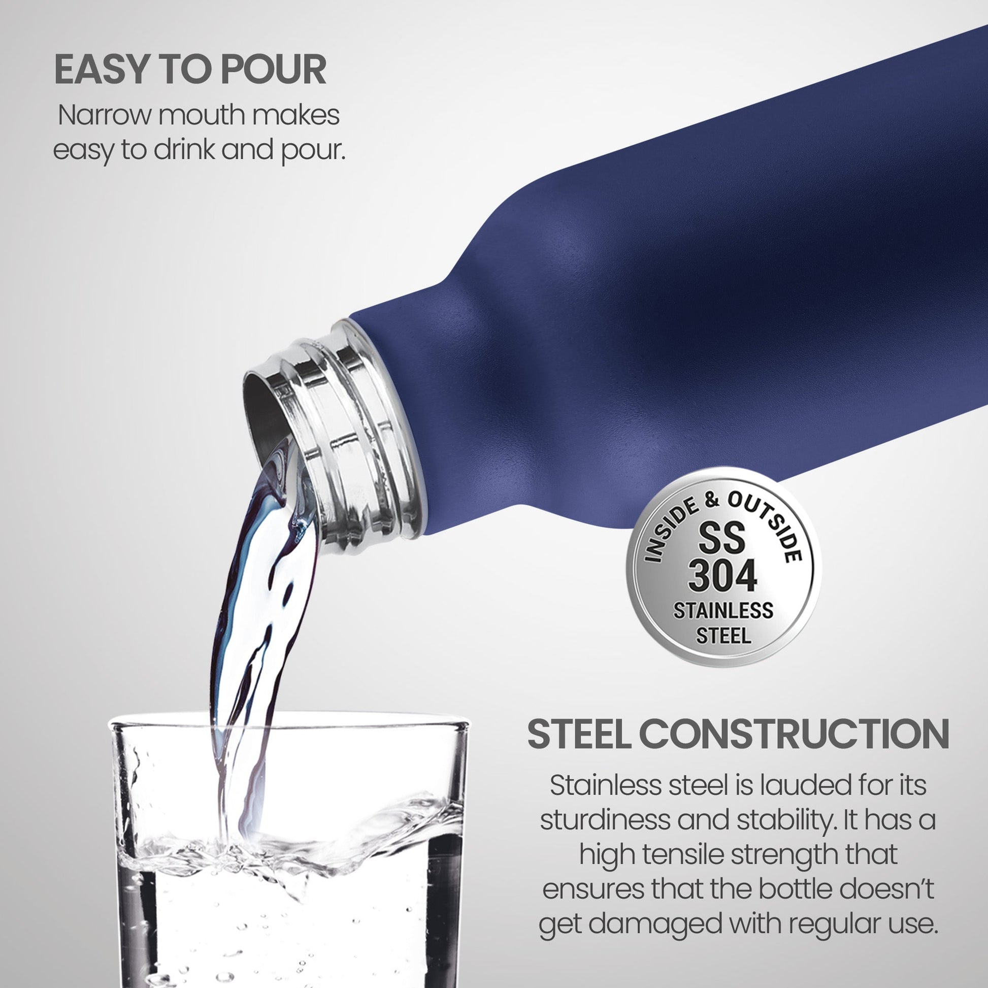 3D Personalized New Smarty Thermosteel Bottle (Milton)