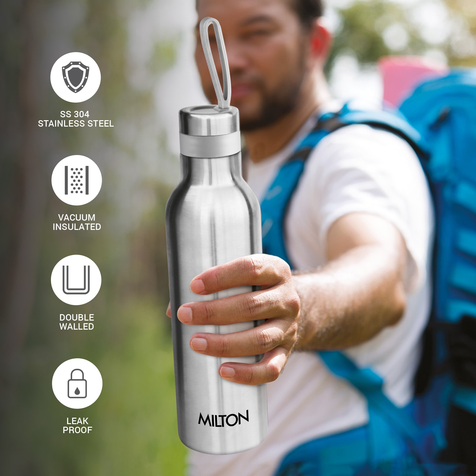 3D Personalized New Smarty Thermosteel Bottle (Milton)