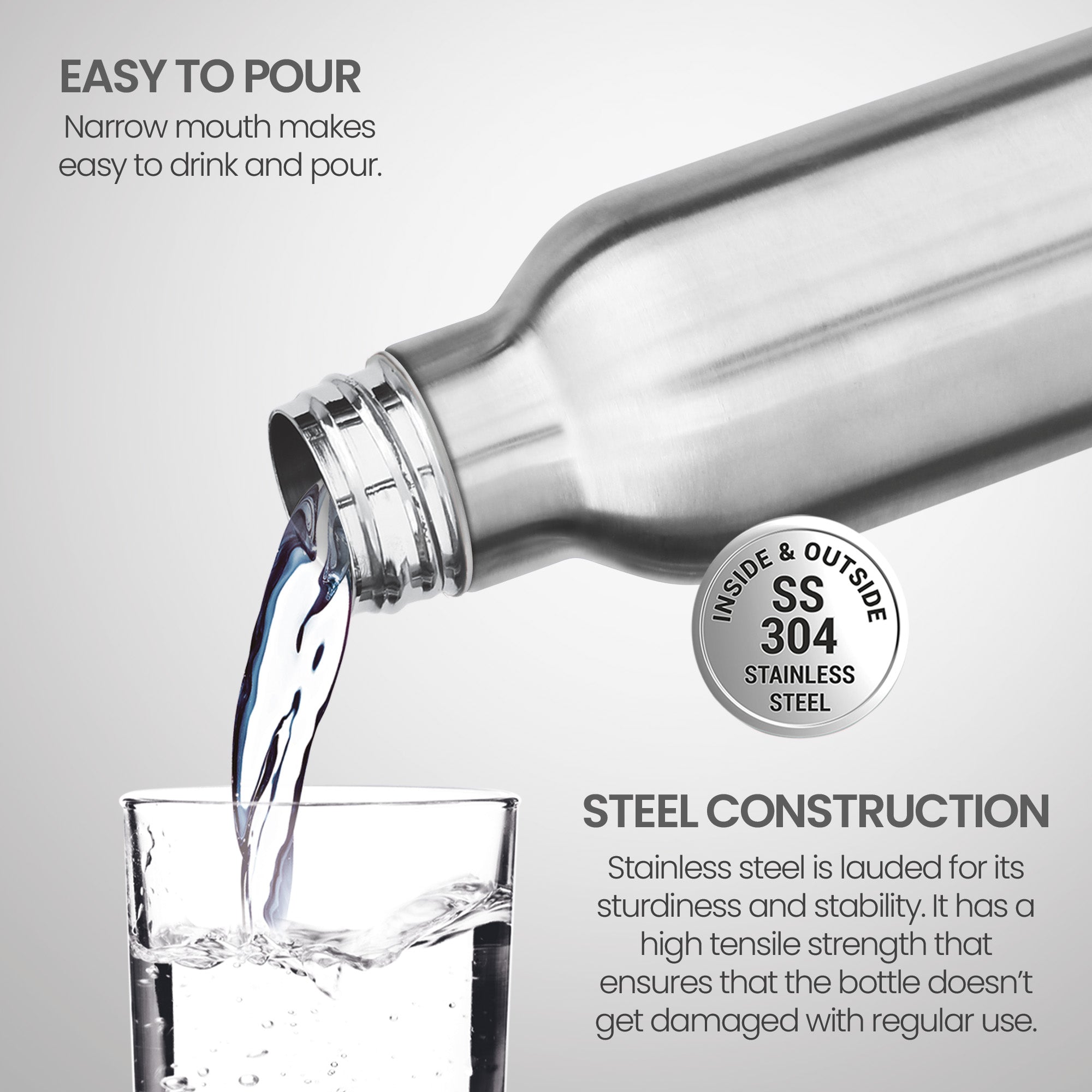 3D Personalized New Smarty Thermosteel Bottle (Milton)