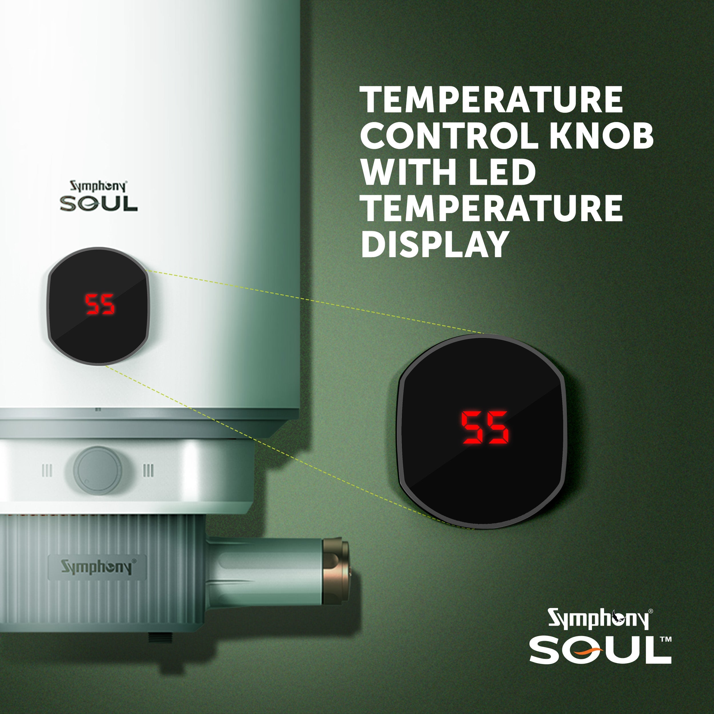 SOUL Hair Fall Control Storage Geyser
