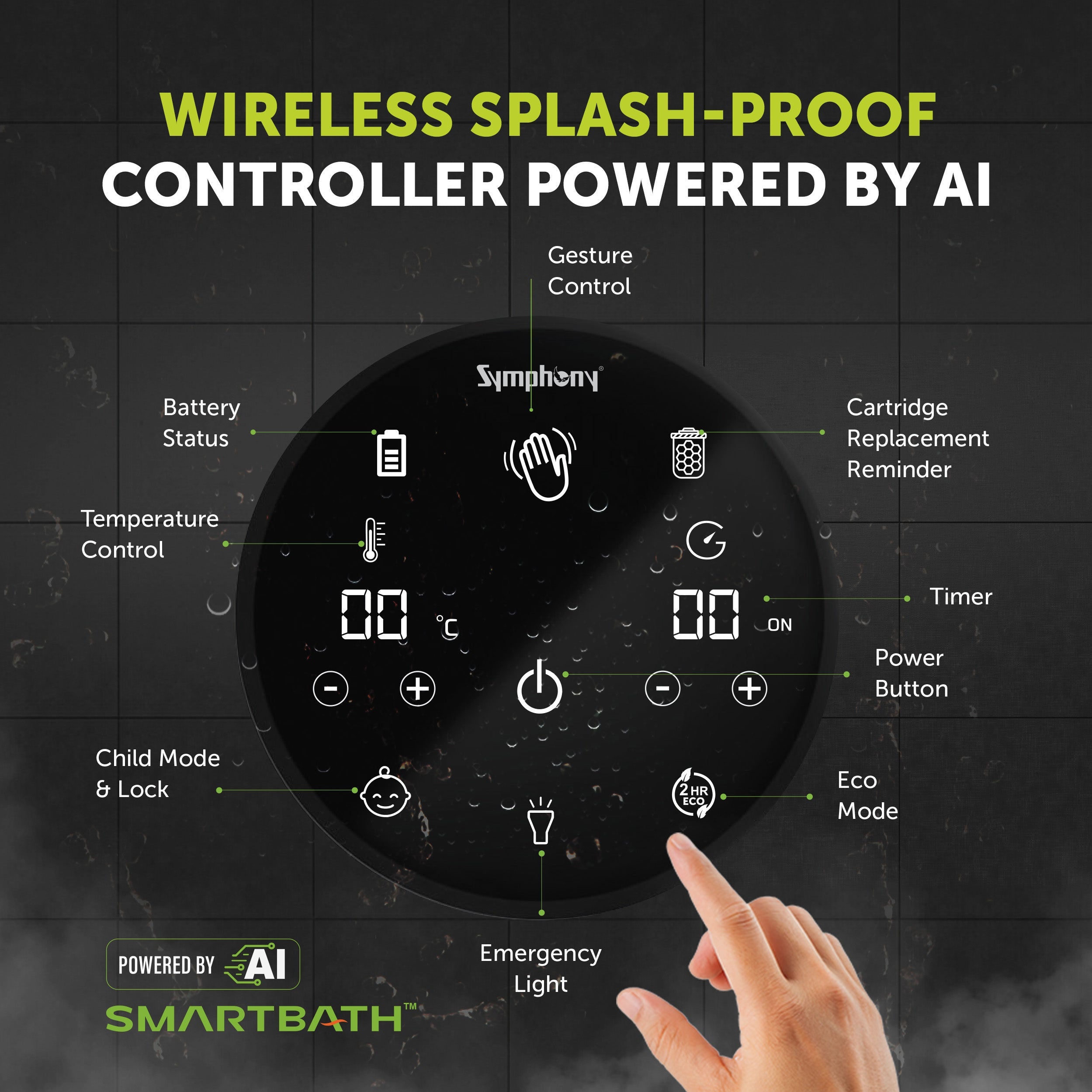 SPA Hair Fall Control Storage Geyser | AI Powered