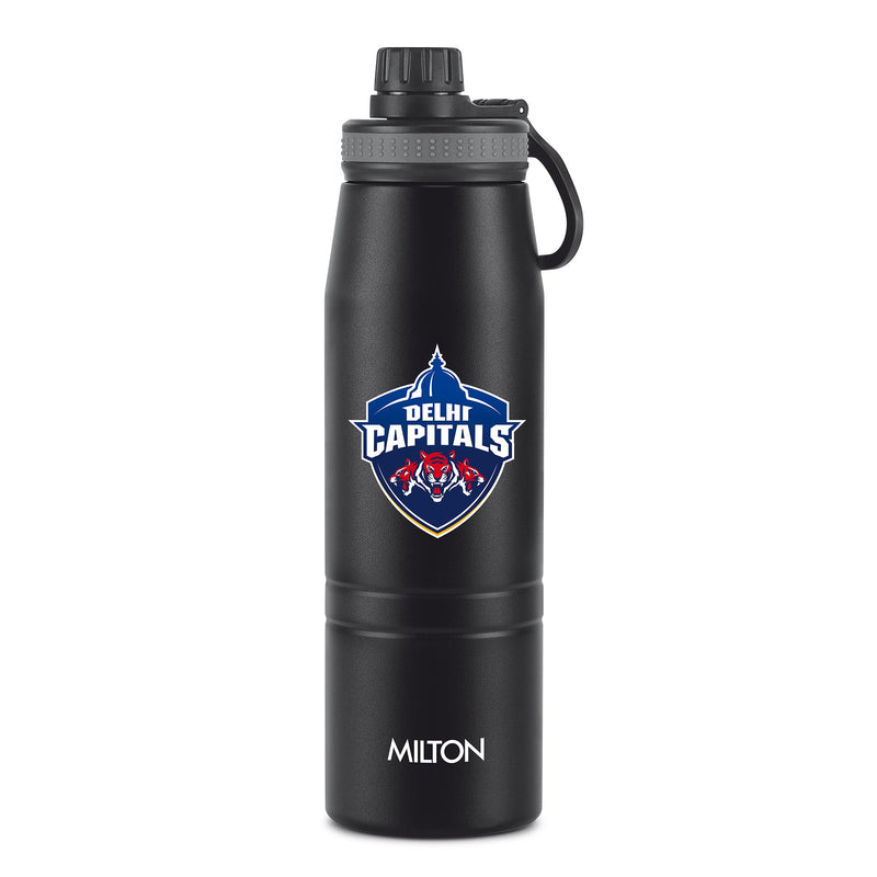 Sports Sparkle UV Printing Thermosteel Bottle - Delhi Capitals (DC) - Milton