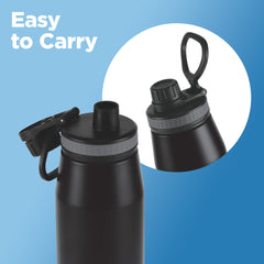 Sports Sparkle UV Printing Thermosteel Bottle - Delhi Capitals (DC) - Milton