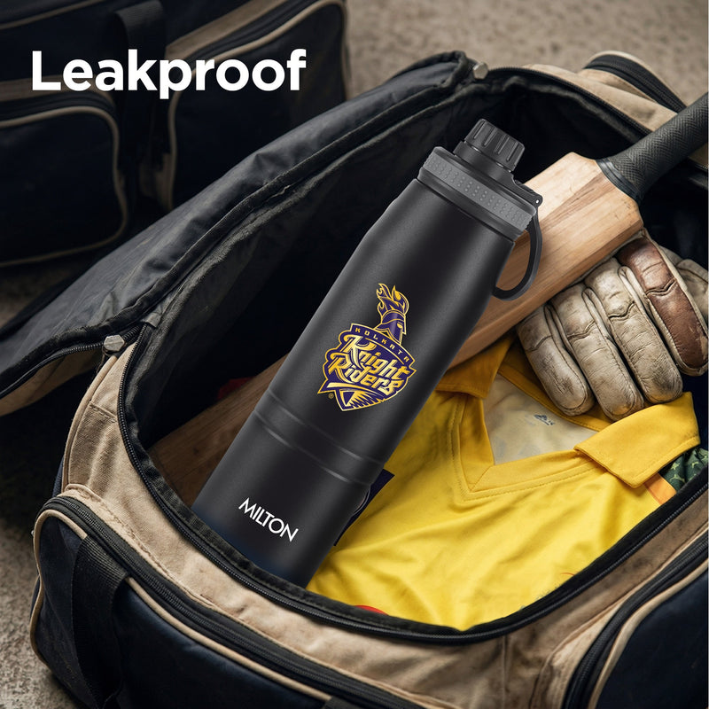 Sports Sparkle UV Printing Thermosteel Bottle - Kolkata Knight Riders (KKR) - Milton