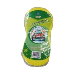 Car Wash Sponge Span Basuh Kereta Vacum Compressed Shampoo Kereta Exterior Washer Span Basuh Motor Motorsikal Myvi Saga-1