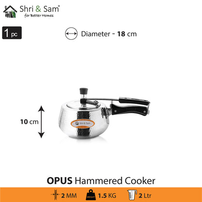 Stainless Steel Hammered Cooker Opus