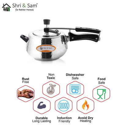 Stainless Steel Hammered Cooker Opus