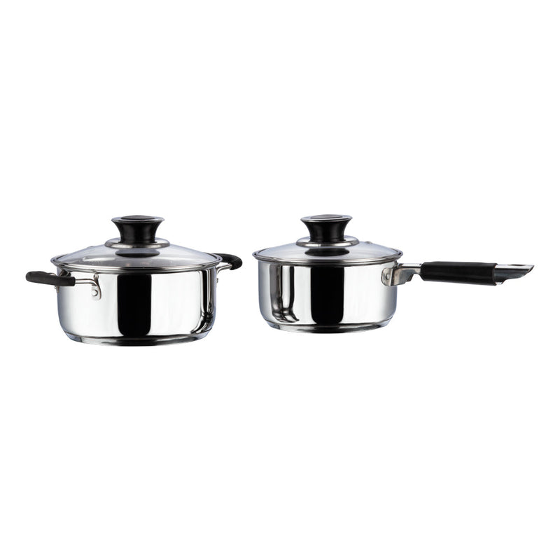 Vinod Stainless Steel Master Chef Cookware Set (Induction Friendly) - Set 3
