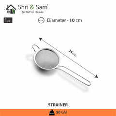 Stainless Steel Strainer 10 CM