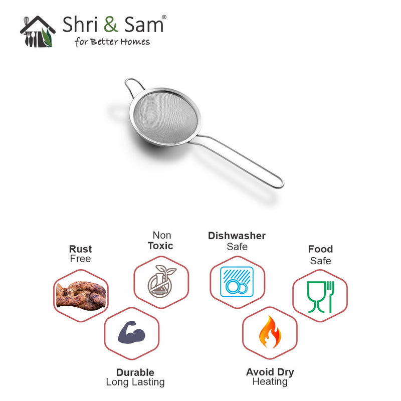Stainless Steel Strainer 10 CM