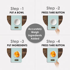 Digital Kitchen Weighing Scale - Up to 5 KGS