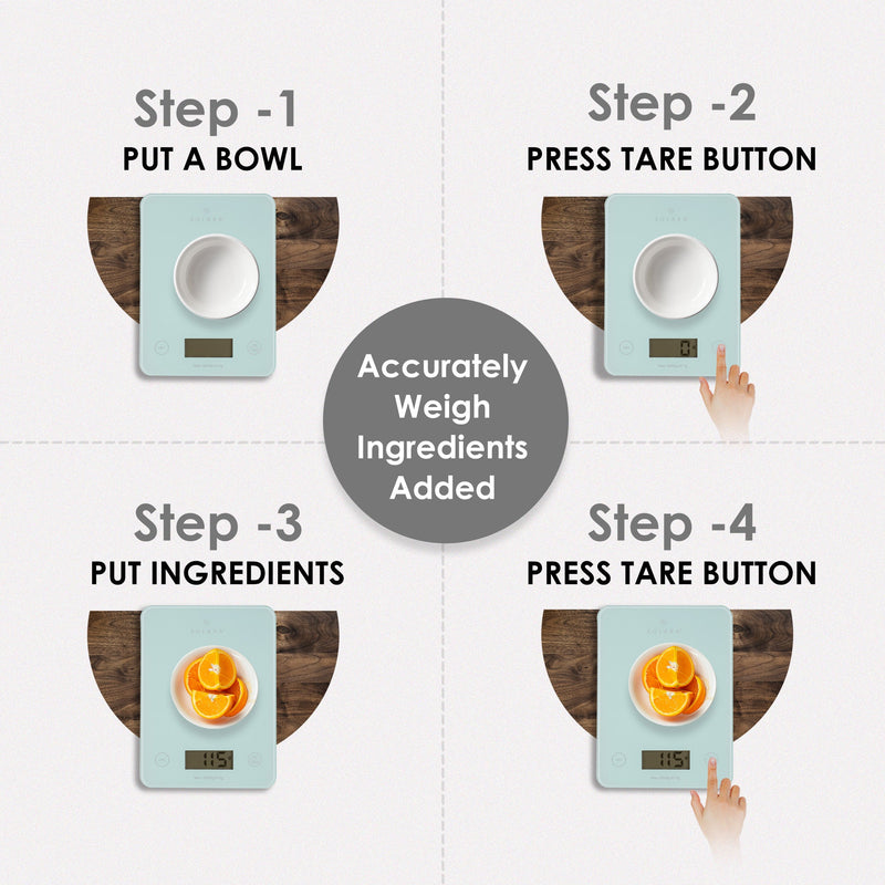 Digital Kitchen Weighing Scale - Up to 5 KGS