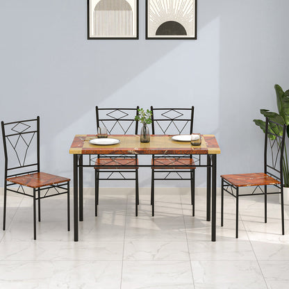 Nilkamal Stratus 6 Seater Dining Table Set