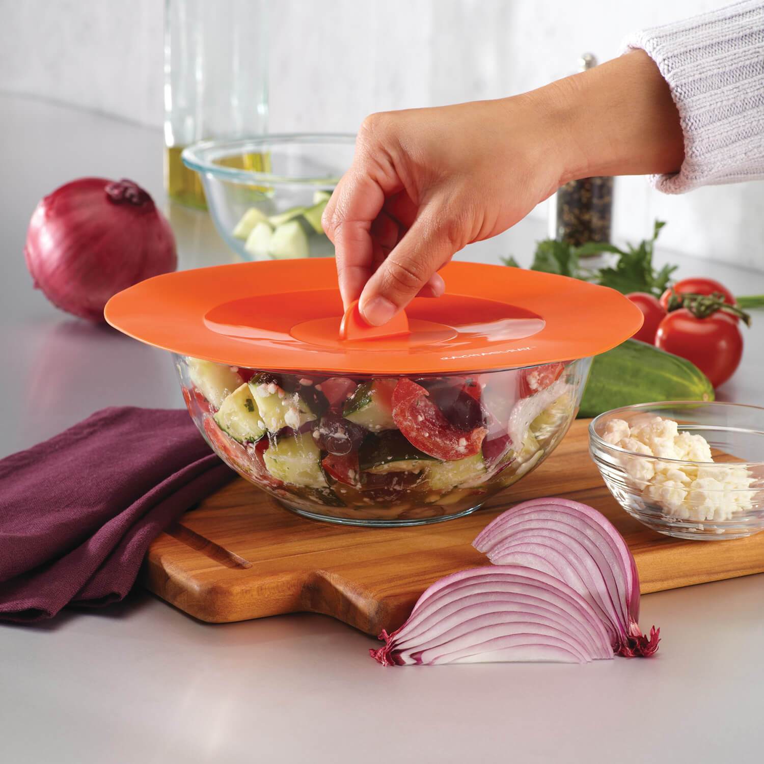 Meyer Silicone Suction Lid 29cm - Food Freshness Saver Cover